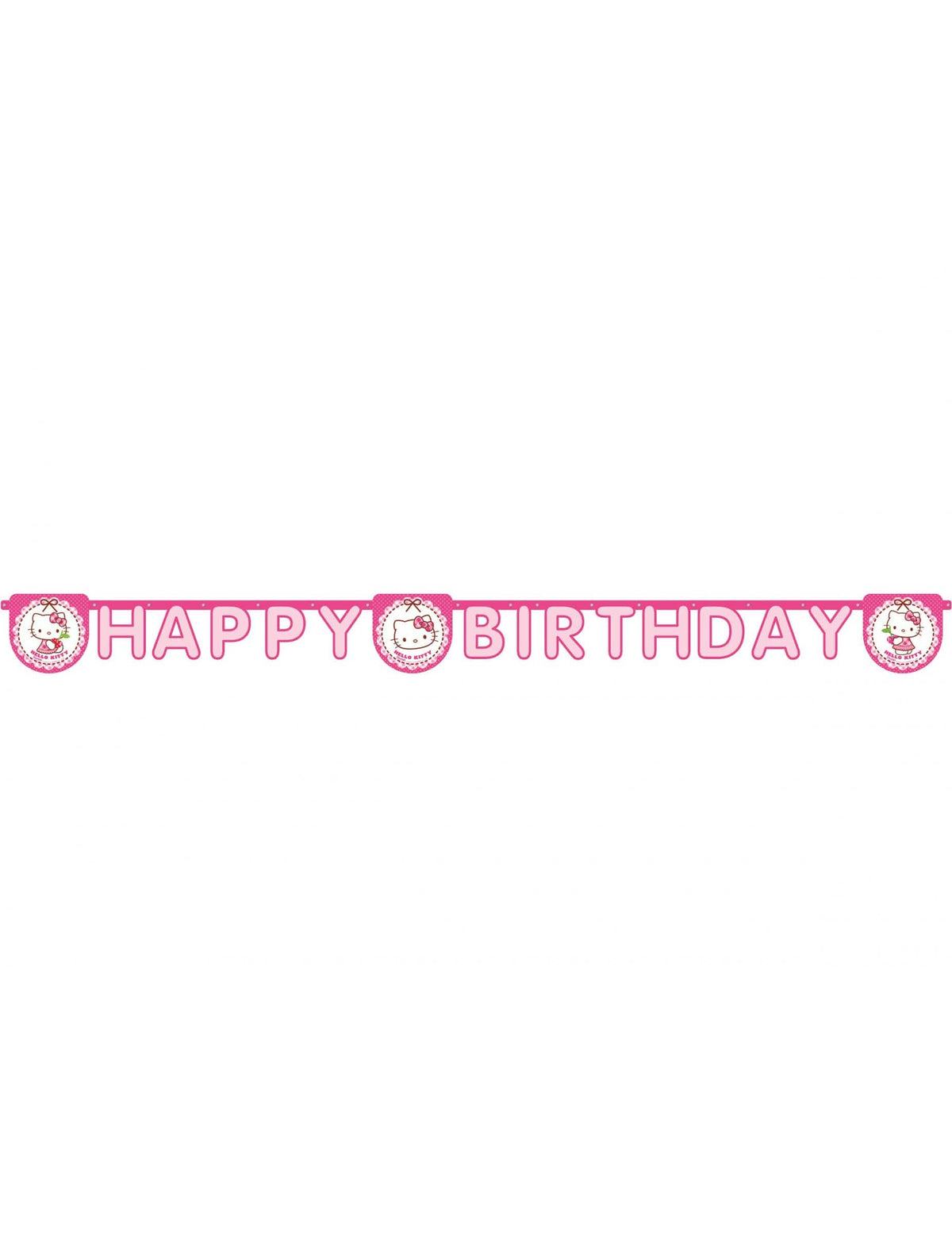 Prehľad girlandy Happy Birthday Hello Kitty