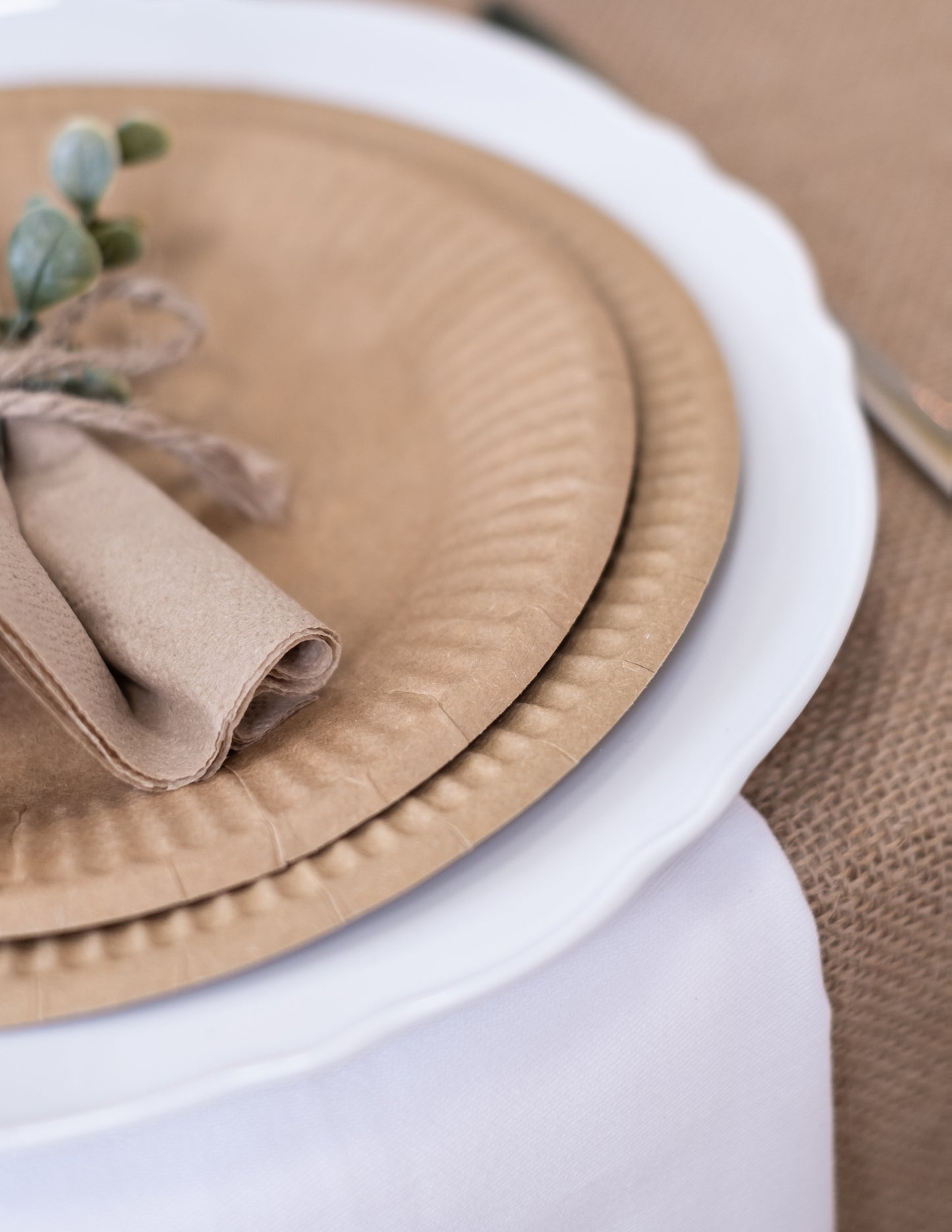 10 kraft kartónové dosky 23 cm