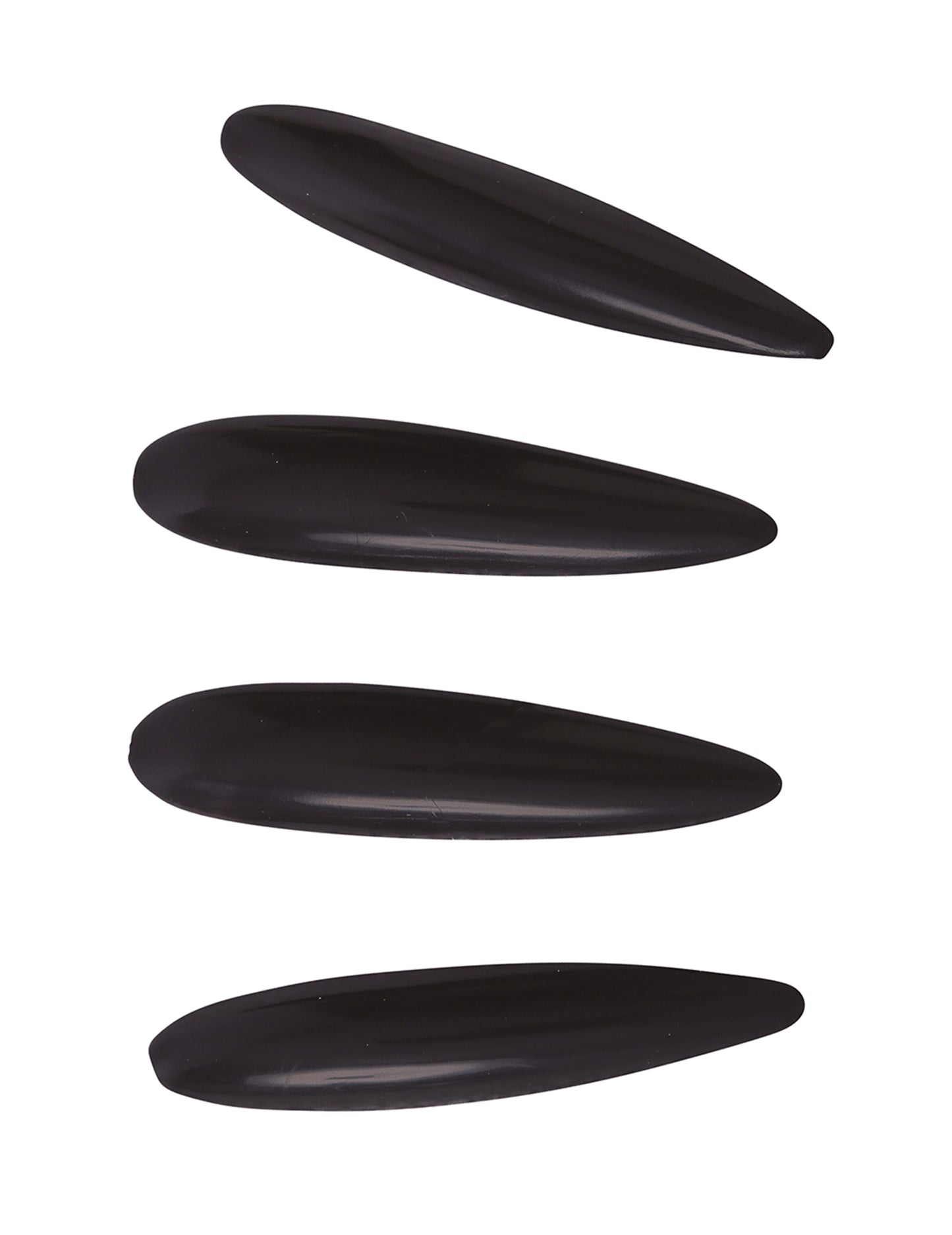 10 Halloween dospelých čiernych falošných