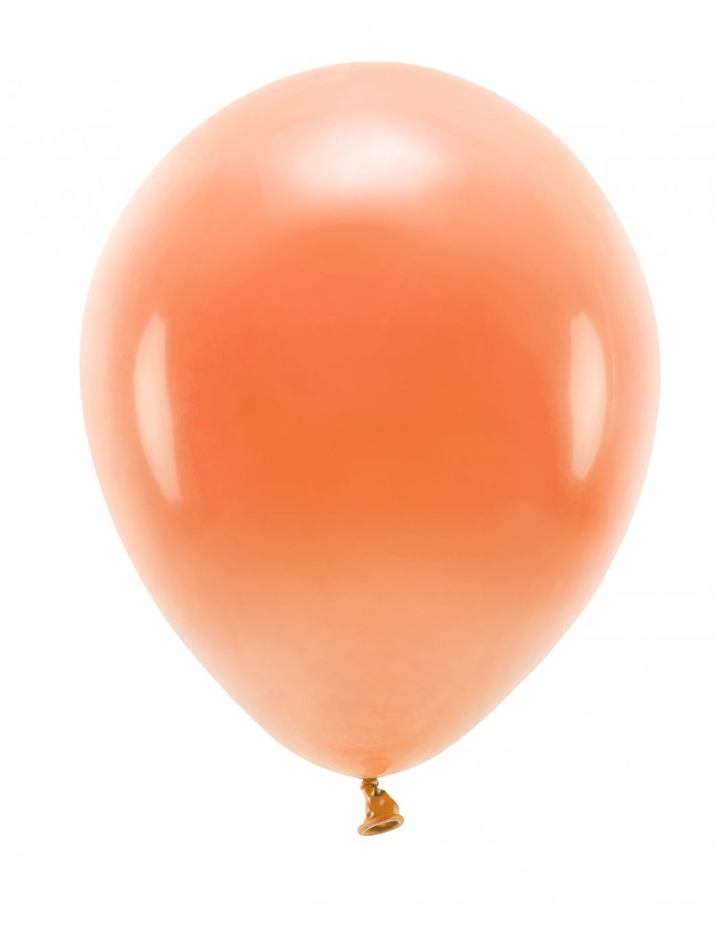 100 pastelovo oranžových latexových balónov 26 cm prírodný kaučuk