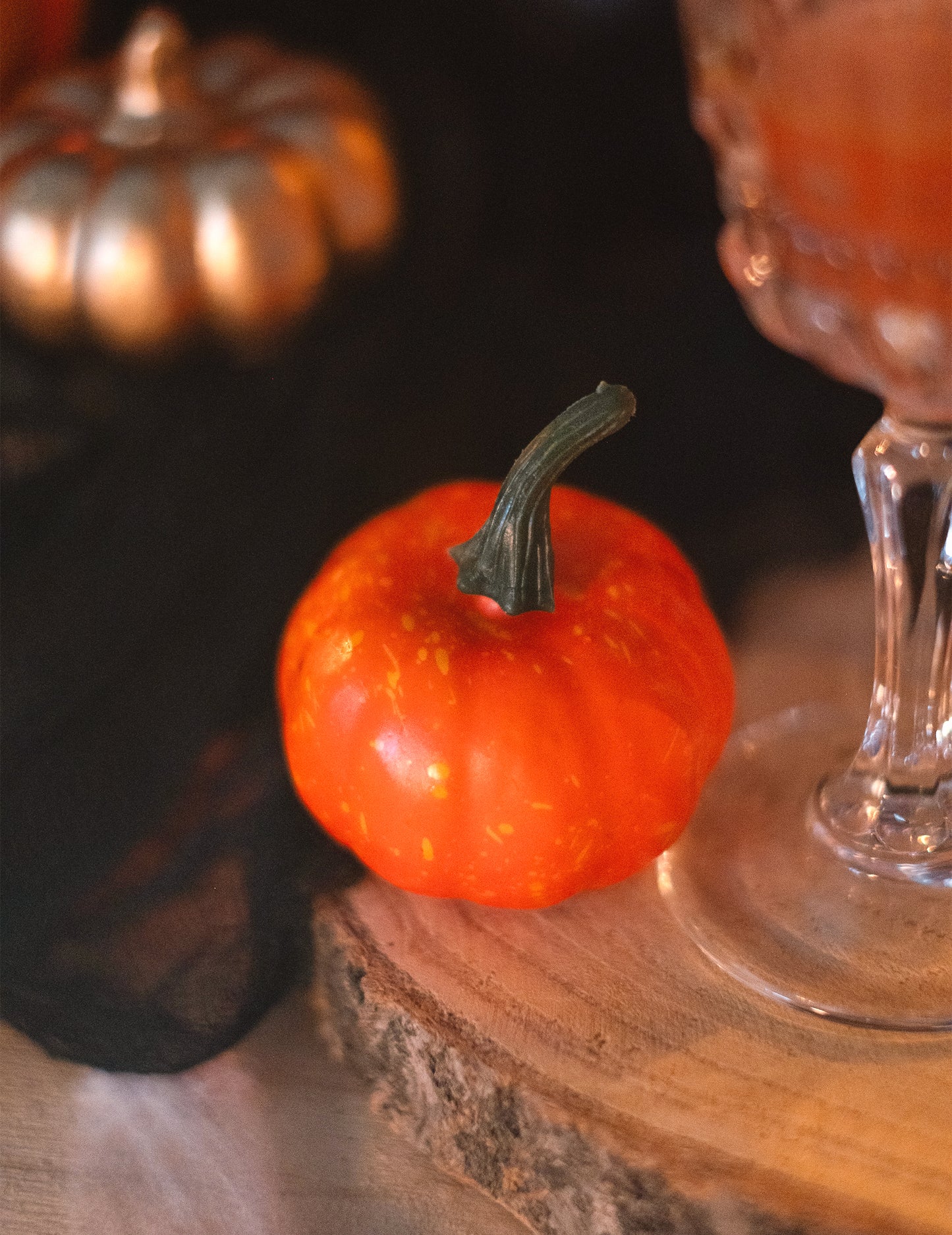 12 malých tekvice 5 cm