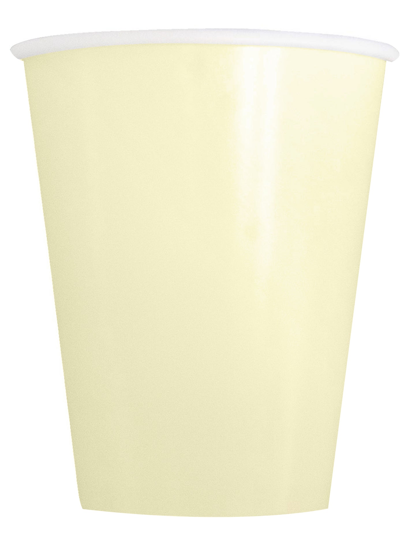 14 slonovinové kartónové šálky 266 ml