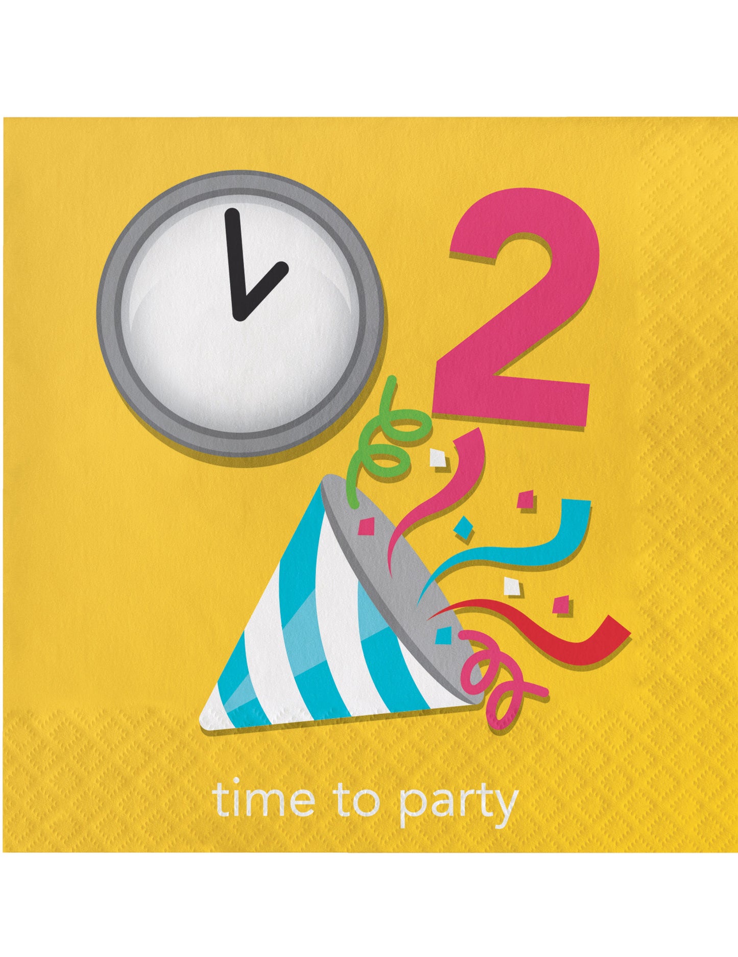 16 papierových obrúskov Emojions™ na párty, 33 x 33 cm narodeniny