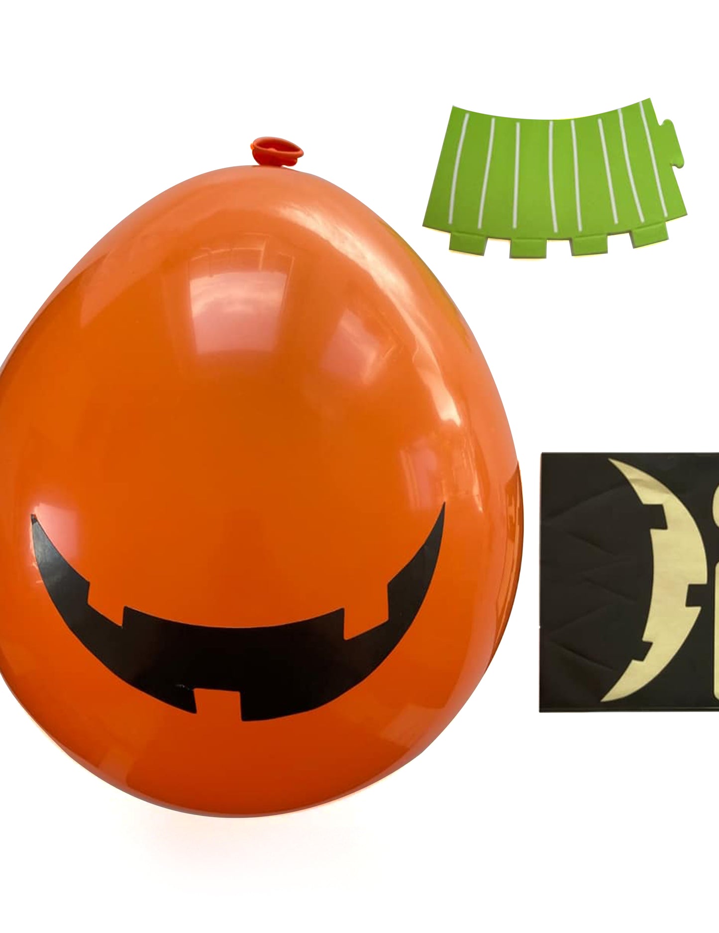 2 latexové balóny DIY Halloween priatelia 30 cm