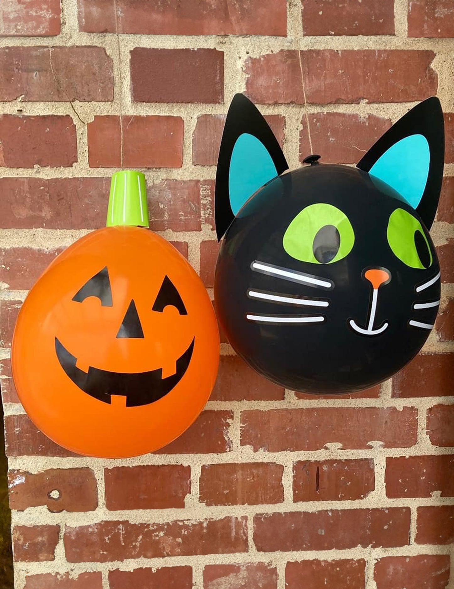 2 latexové balóny DIY Halloween priatelia 30 cm