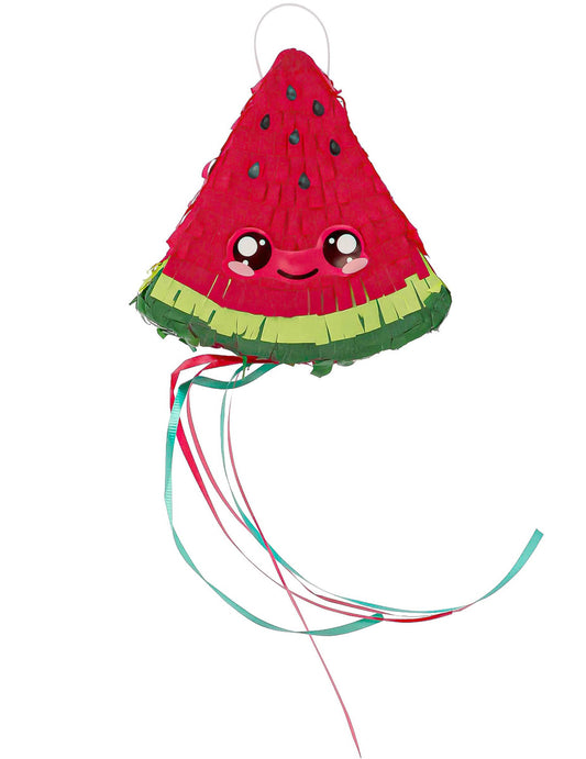 2 mini piñaty Kawaii Party Melón a Avokádo