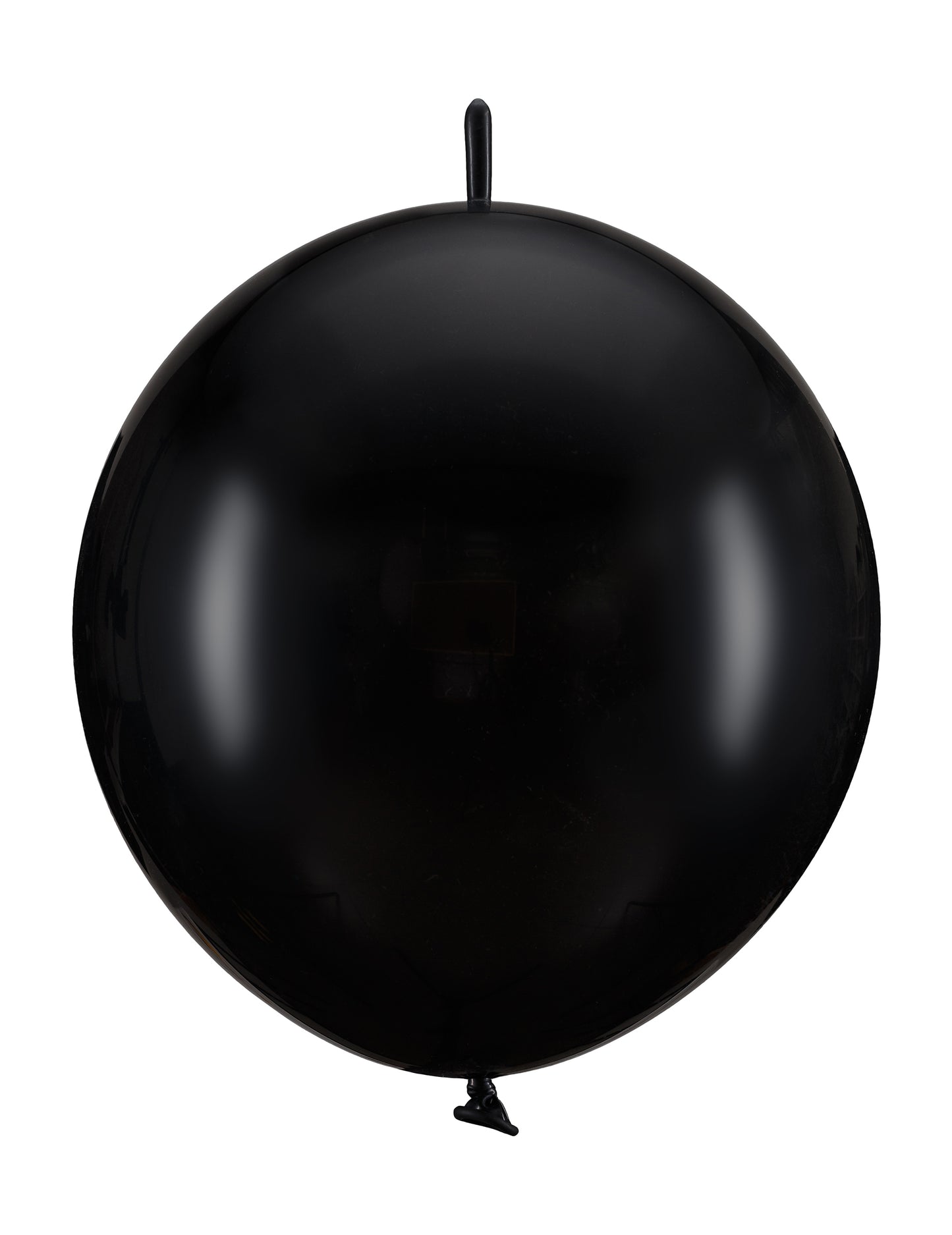 20 čiernych nafukovacích balónov na pripojenie 28 cm