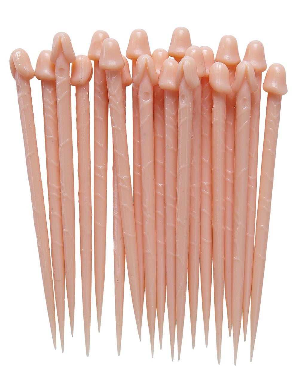 Cure-dents zizi pour adulte rose chair