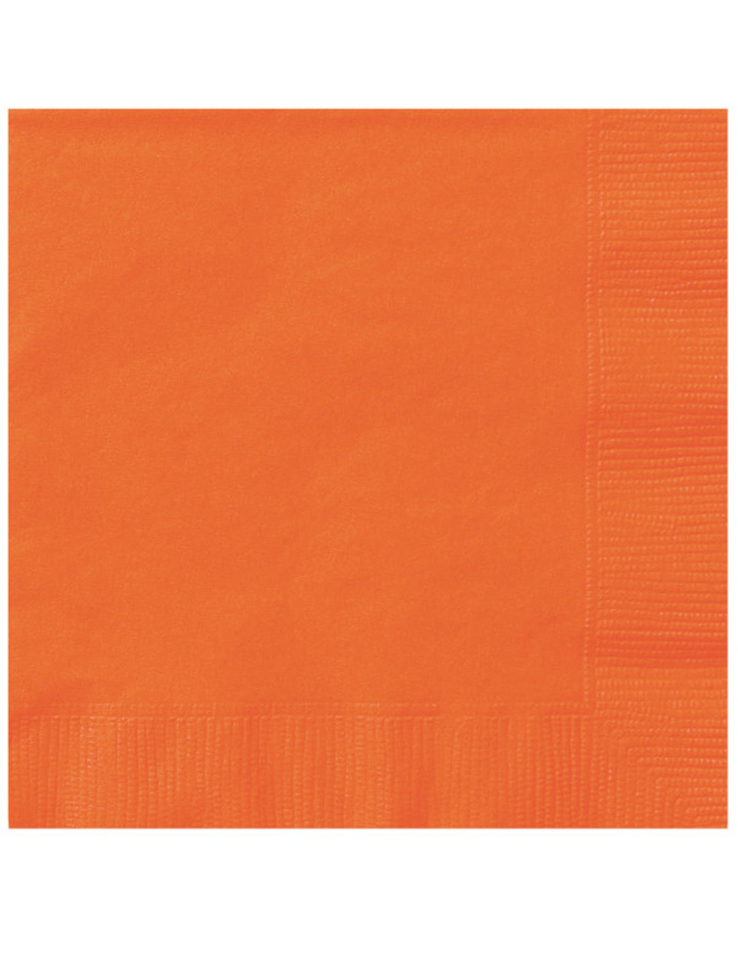20 malých oranžových papierových utier 25 x 25 cm