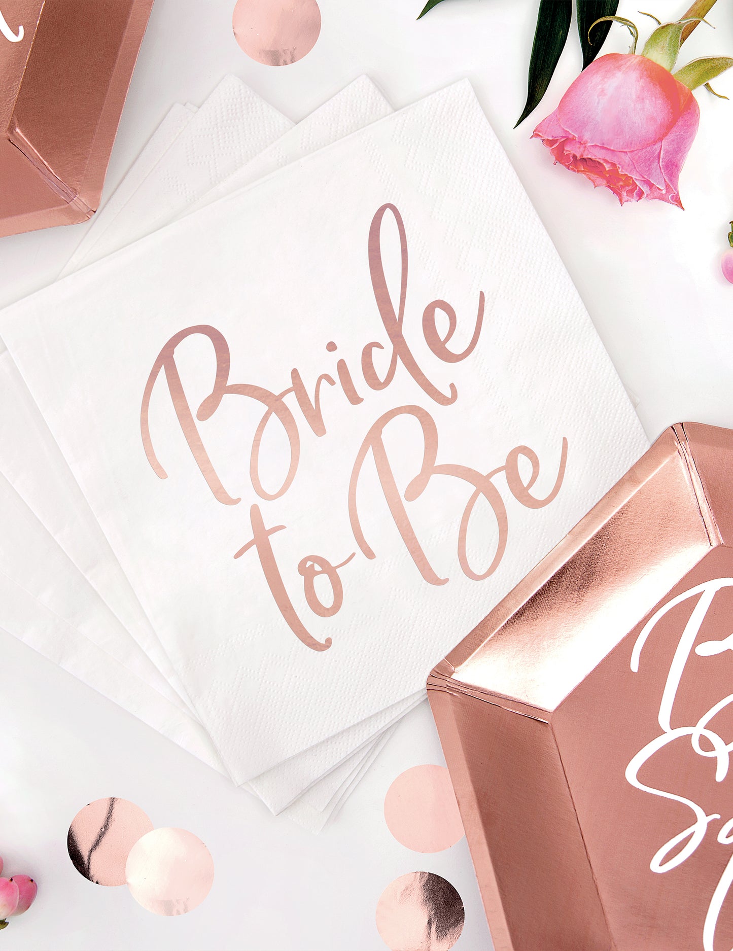 20 papierových utierky, ktoré majú byť zlato ruža 33 x 33 cm