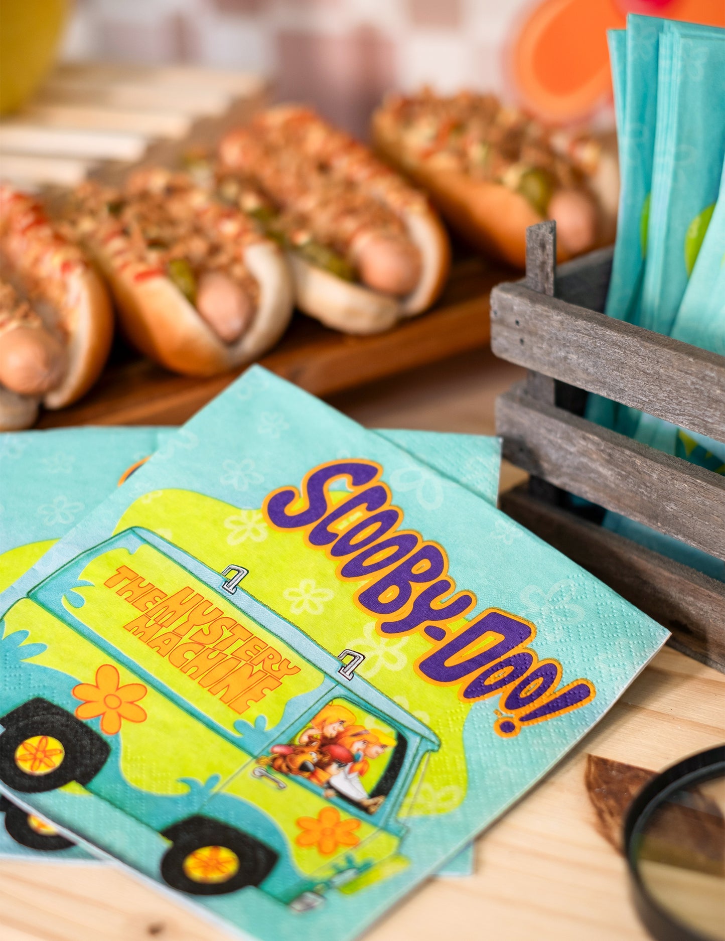 20 papierových utier scooby-doo 33 x 33 cm