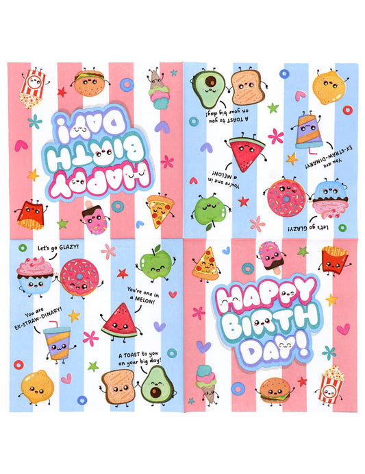 20 servítok Kawaii párty 33 x 33 cm