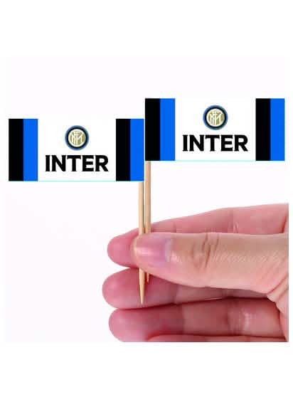 Modré a čierne konfety Inter Milán™ na párty