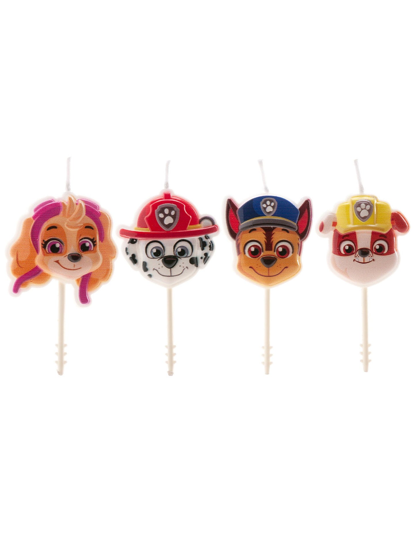 4 narodeninové sviečky Paw Patrol