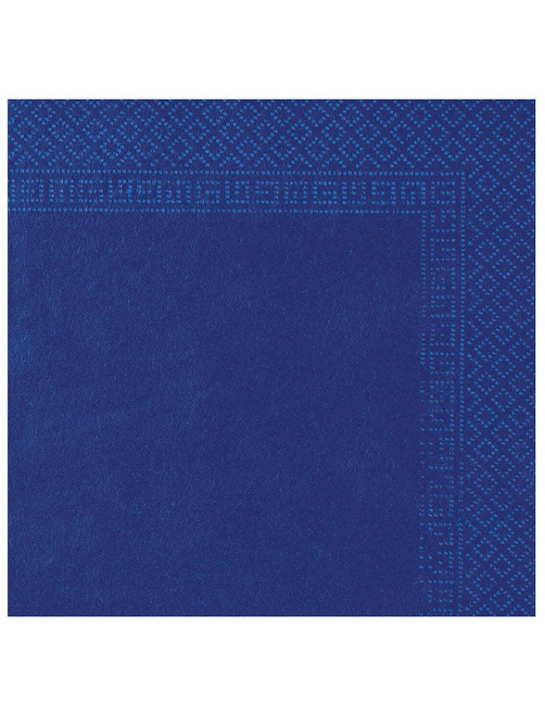 50 námorníckych modrých uterákov 38 x 38 cm
