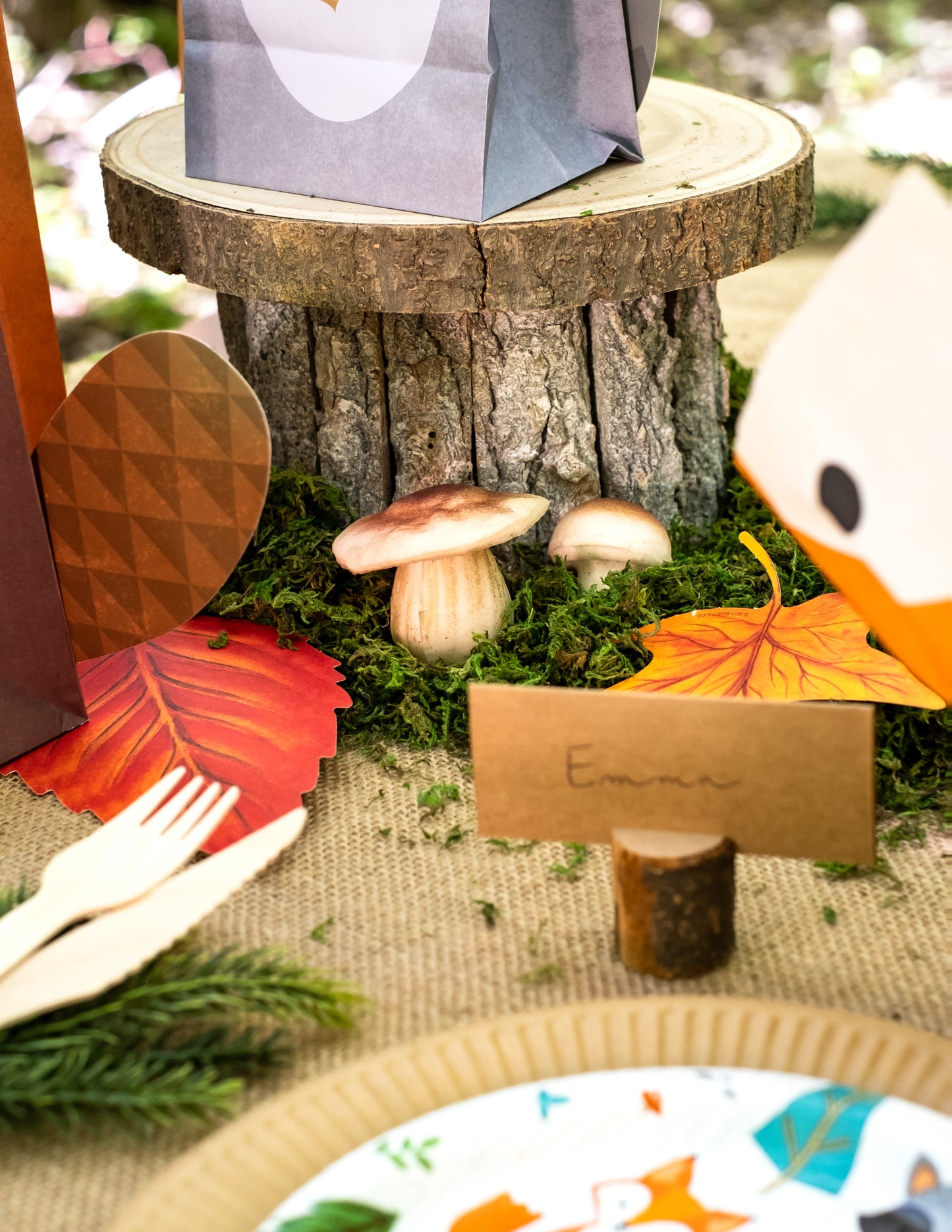 7 penových húb 3 cm - 6,5 cm