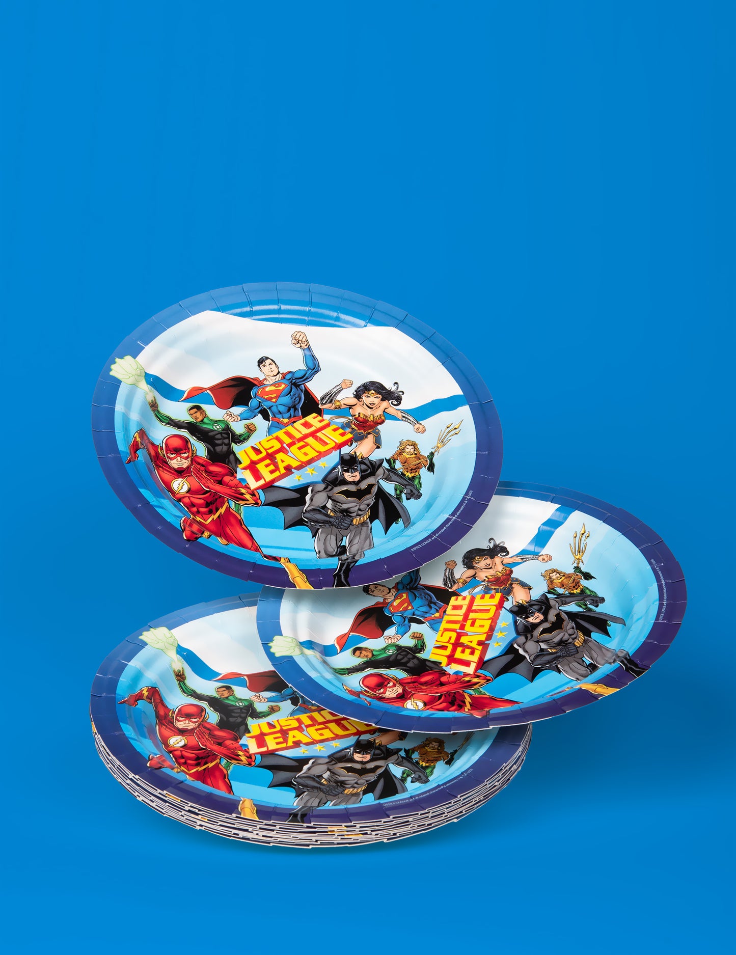 8 kartónových dosiek Justice League 23 cm