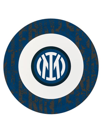 taniere z kartónu Inter Milán modrá a biela