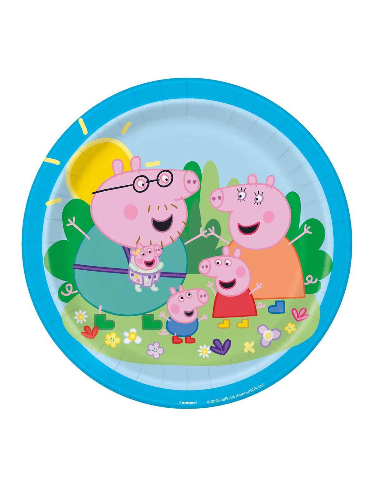 8 tanierov Prasiatko Peppa™ 23 cm