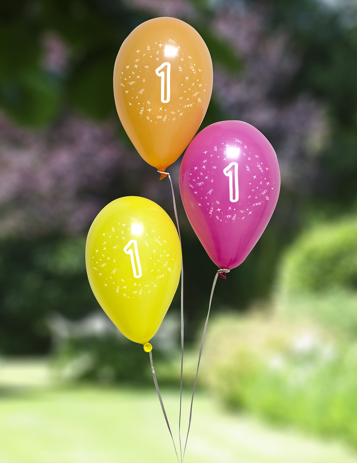 8 balónov v latexových narodeninách 1 rok 30 cm