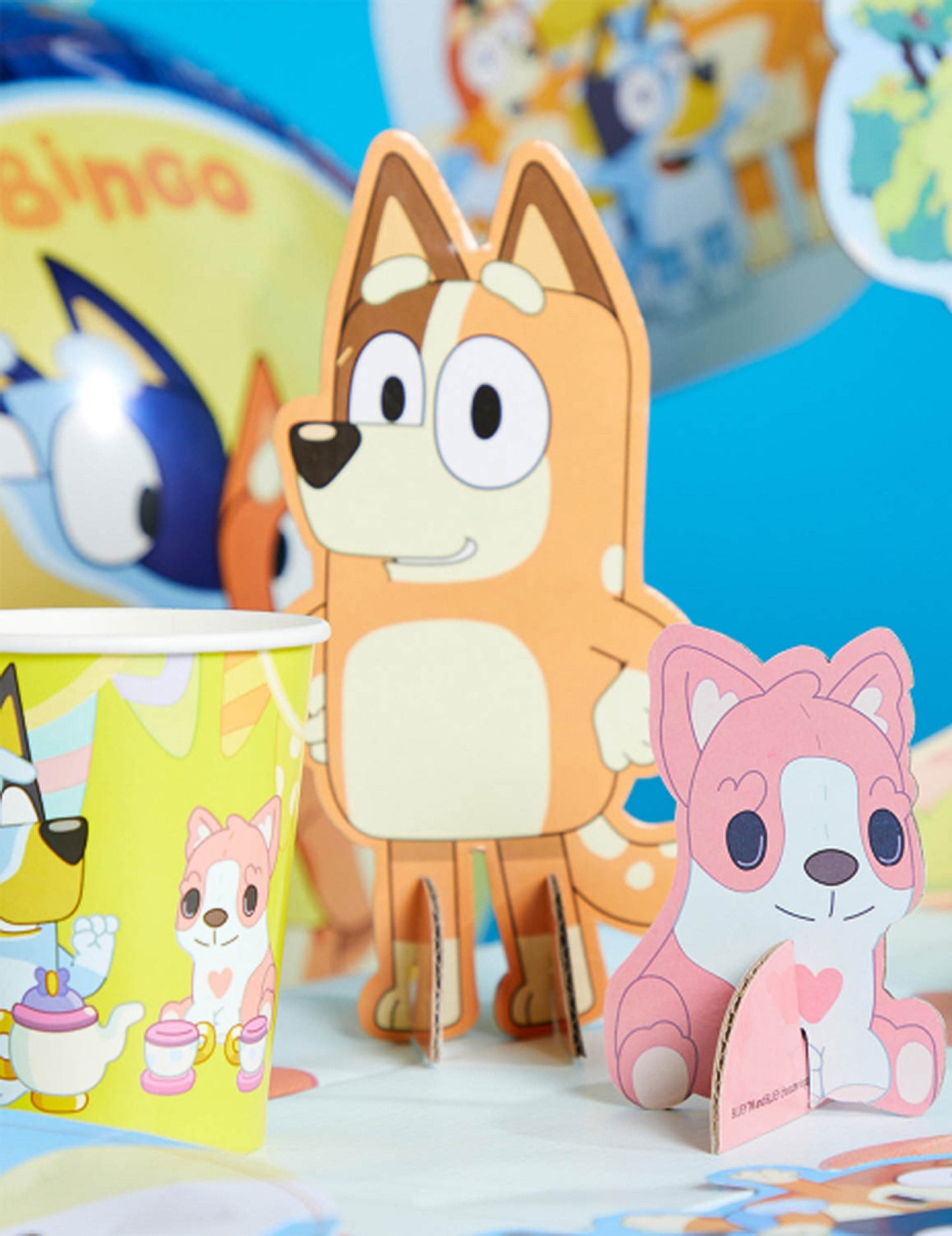 8 Bluey 266 ml kartónové šálky