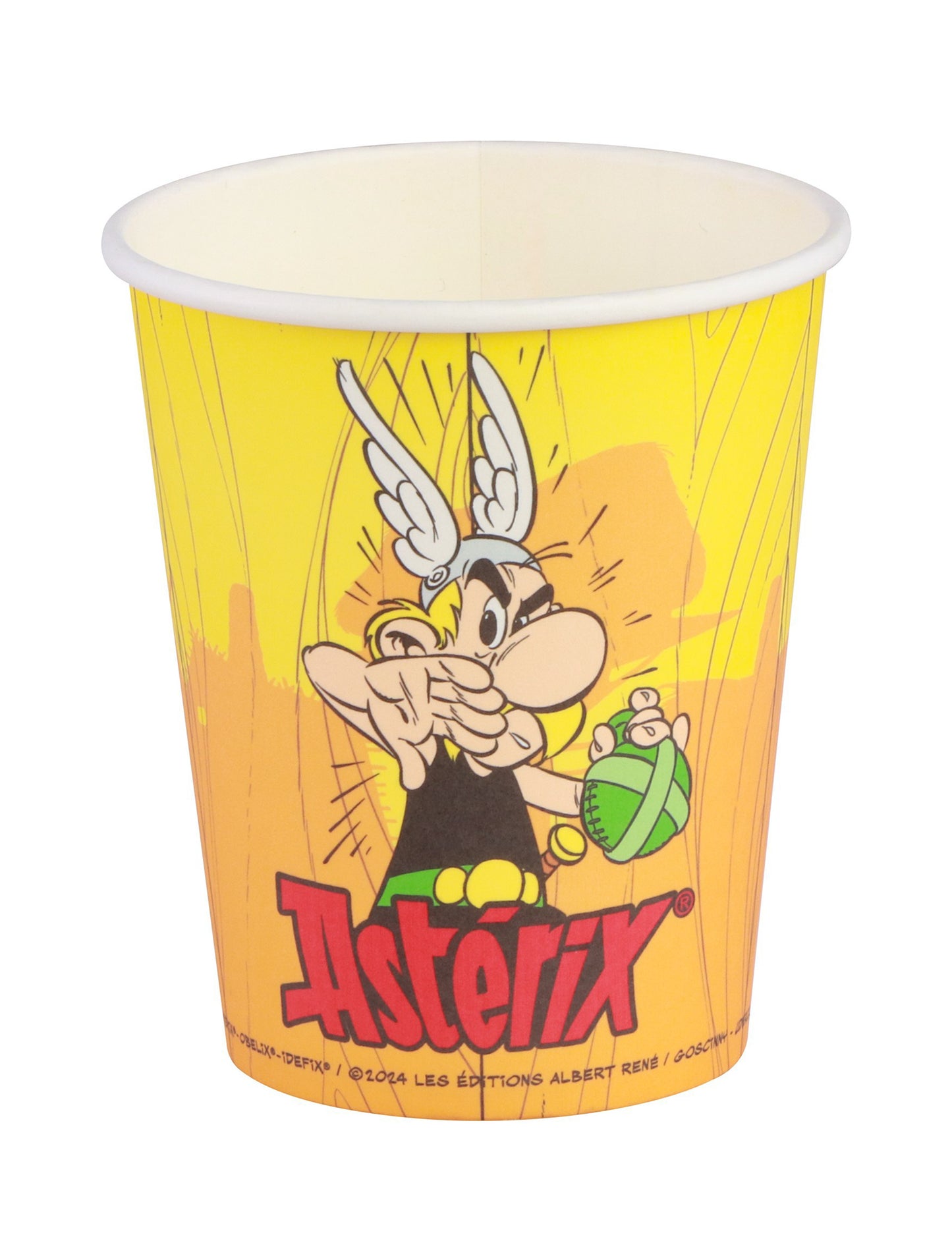 8 Gobelets en carton Astérix 250 ml