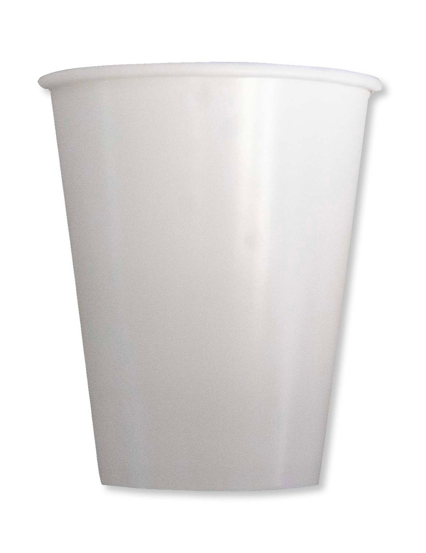 8 kompostovateľných kartónových pohárov v slonovinovej farbe, 250 ml