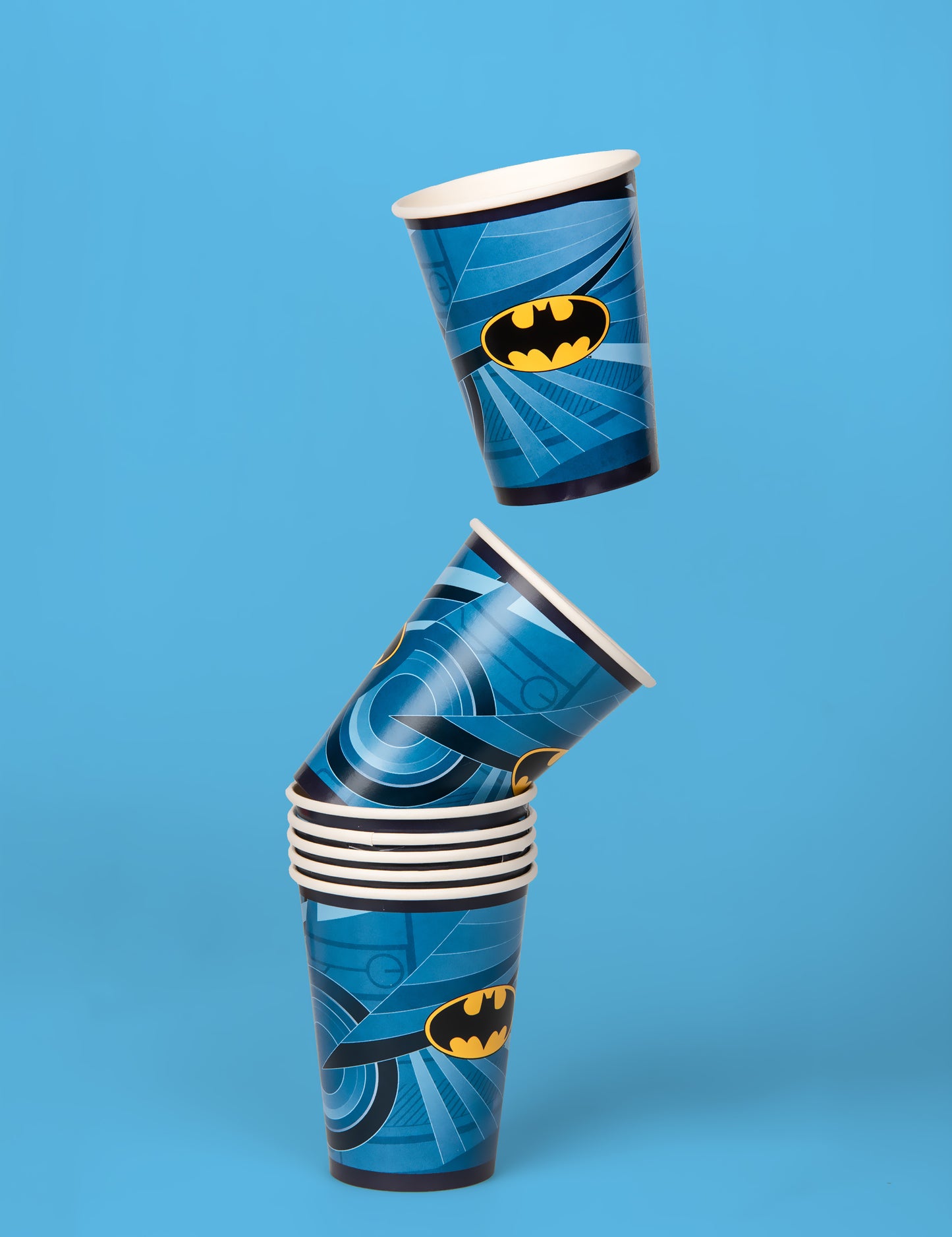 8 kartónových pohárov FSC Batman 210 ml