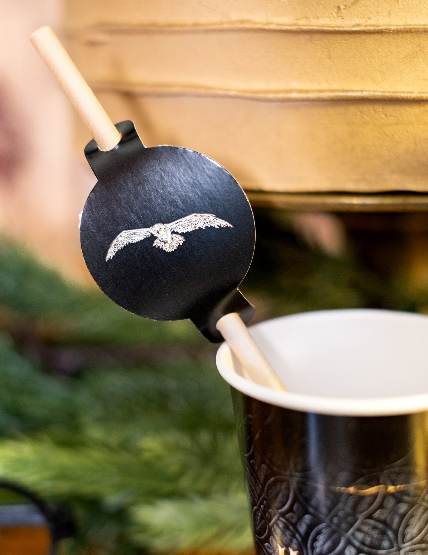 8 slamiek v kartónovej kartónovej kartine Harry Potter 20 cm