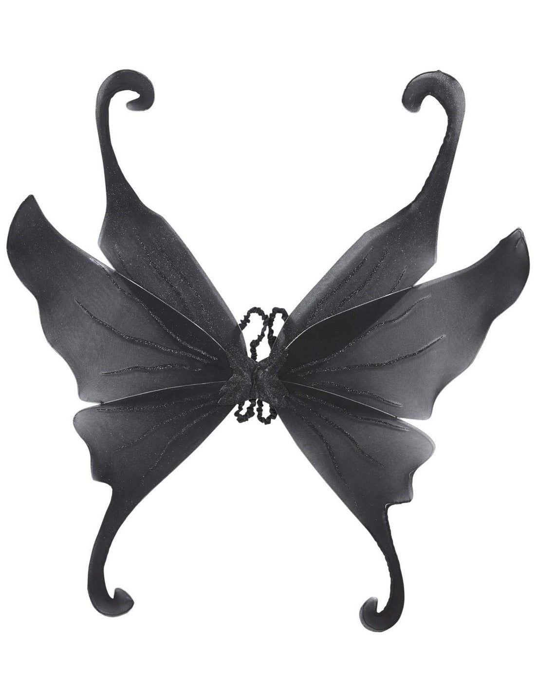 Dospelé trblietavé čierne krídla