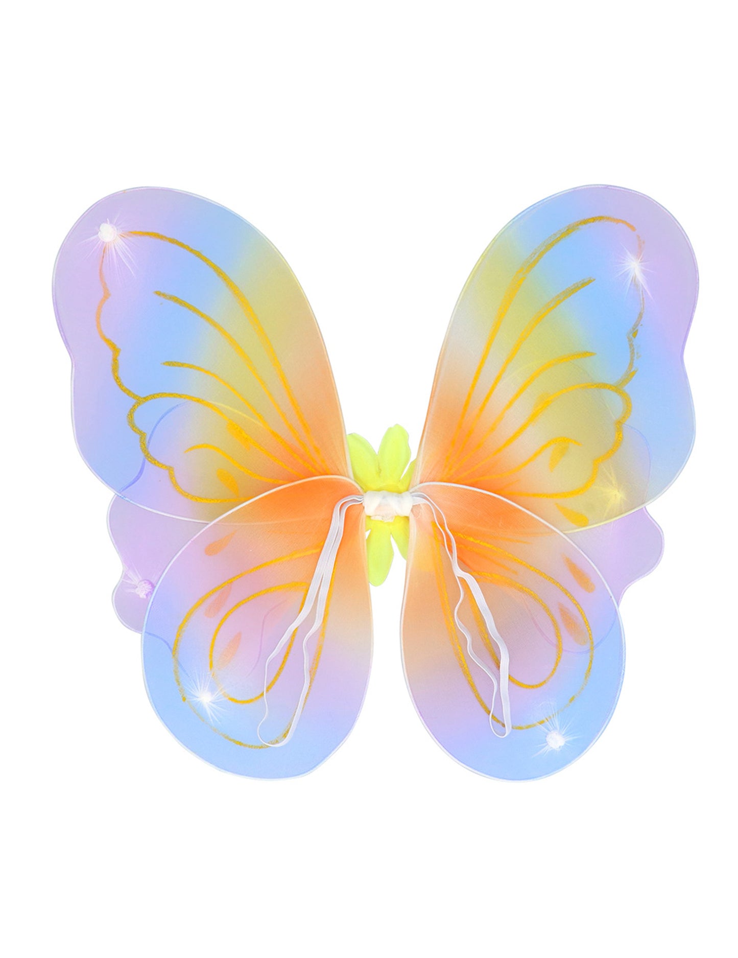 Viacfarebné motýľové krídla 40 x 50 cm dievča