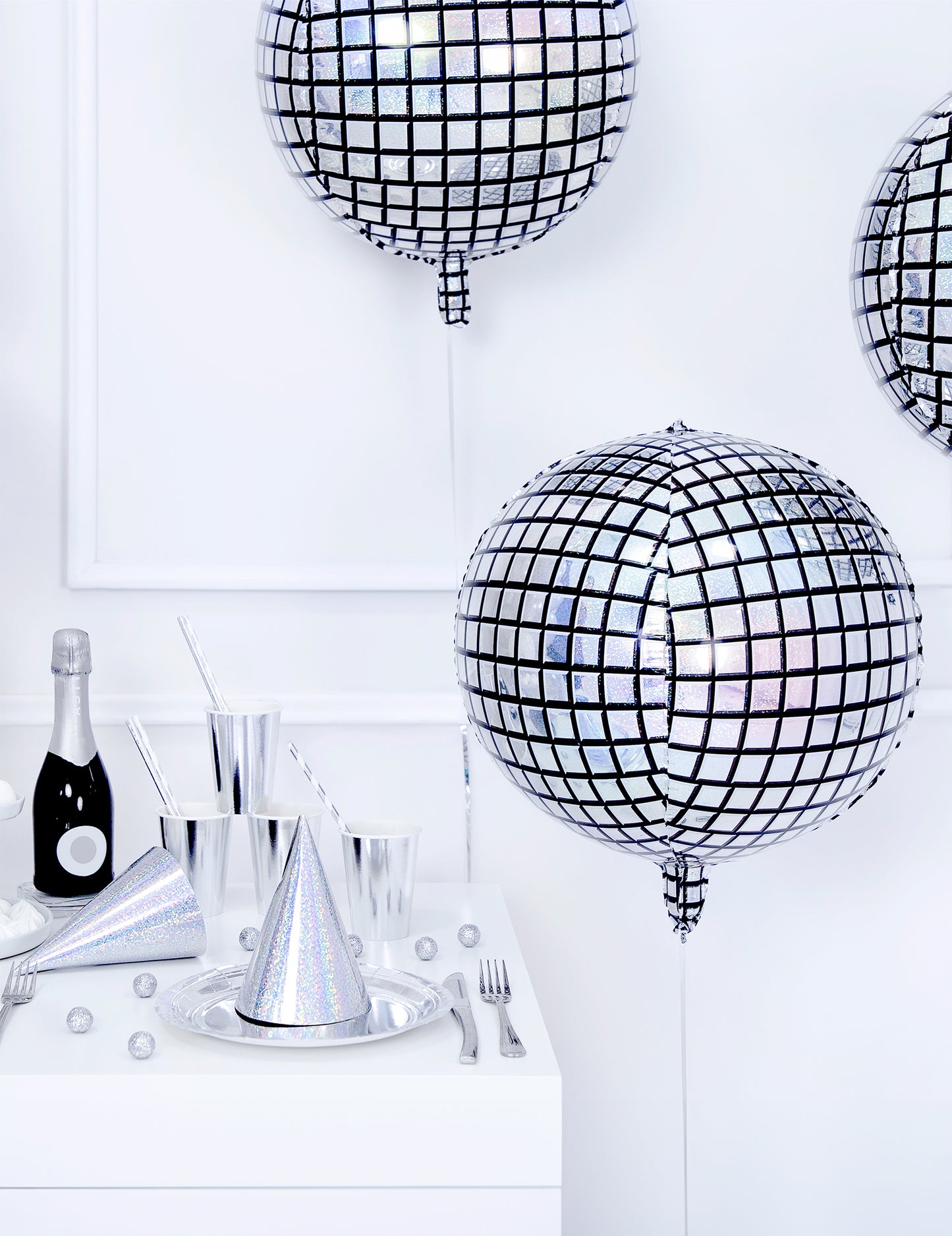 Hliníkový ballon disco lopta 40 cm