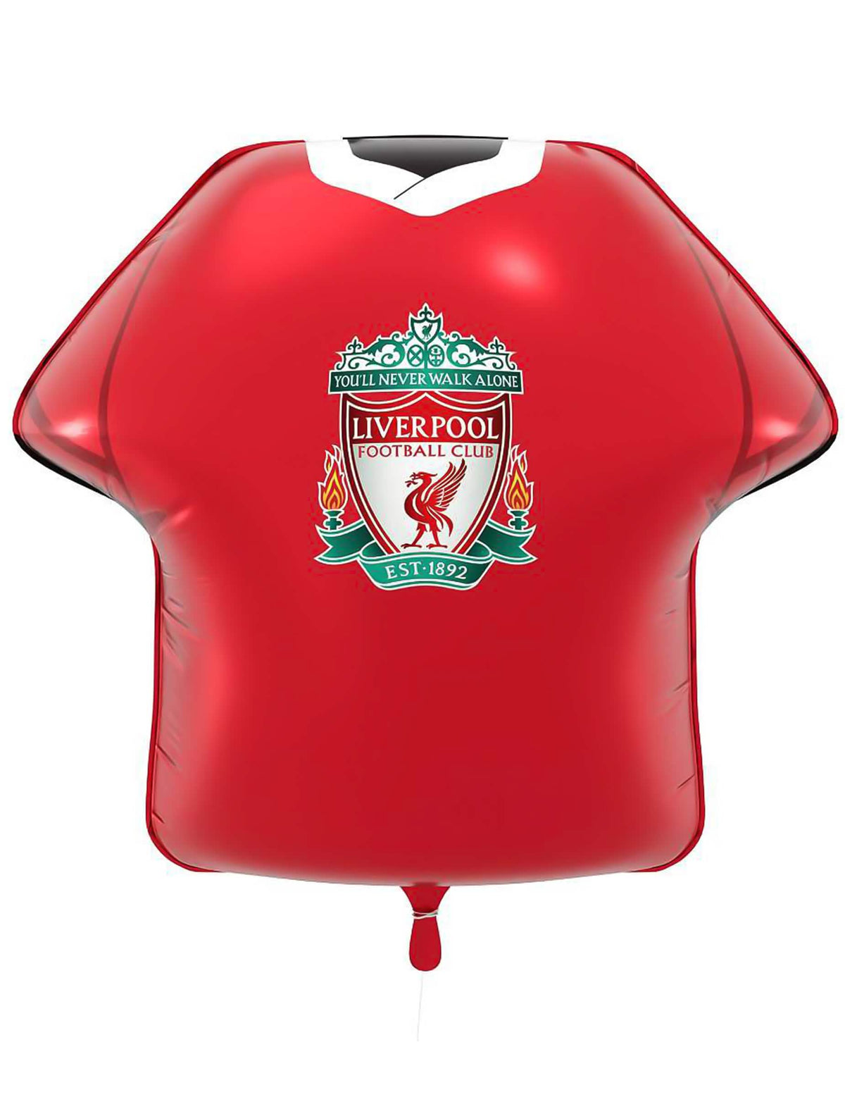 Fóliový balón v tvare dresu Liverpool Football Club 52 x 51 cm