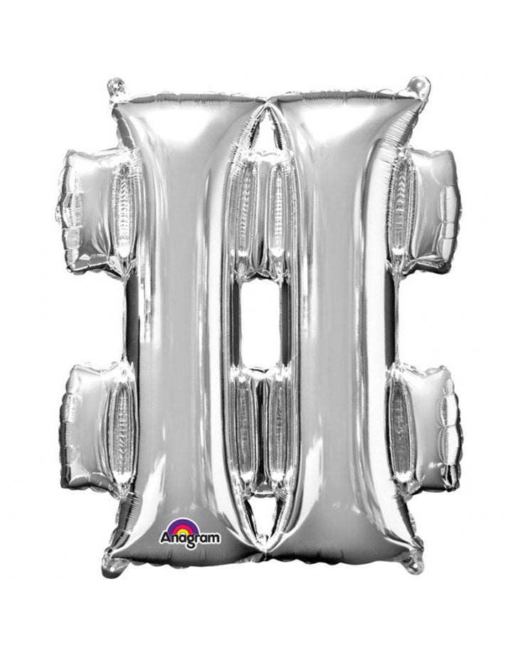 Symbol hliníkovej gule # Striebro 83 cm