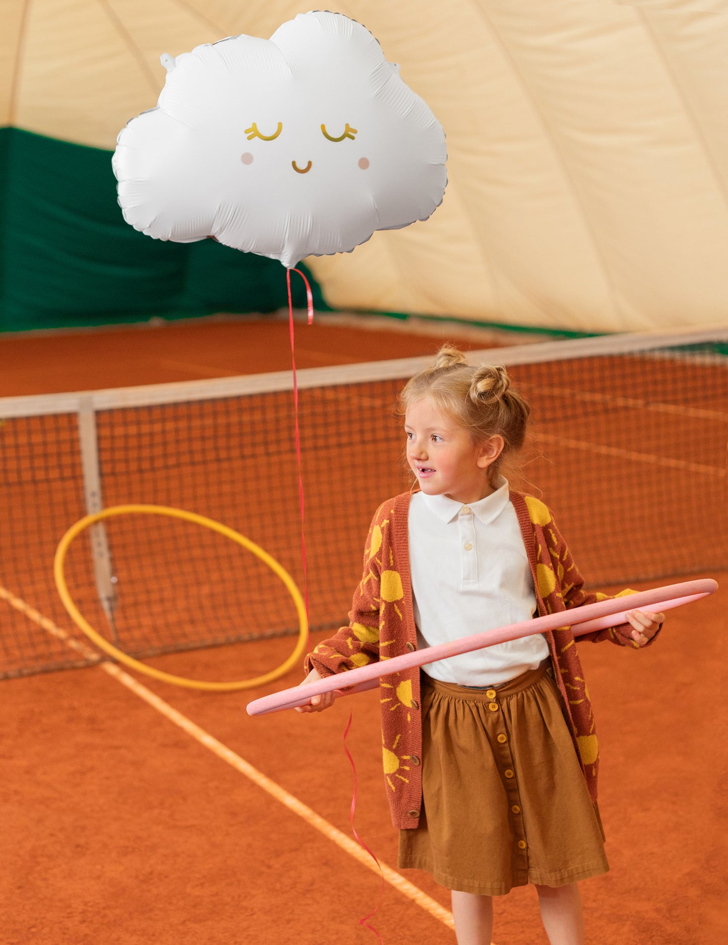 Hliníkový balón s úsmevom 51 x 35,5 cm