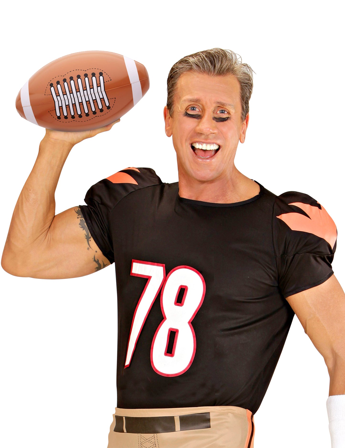 Situácia s gumeným balónom amerického futbalu