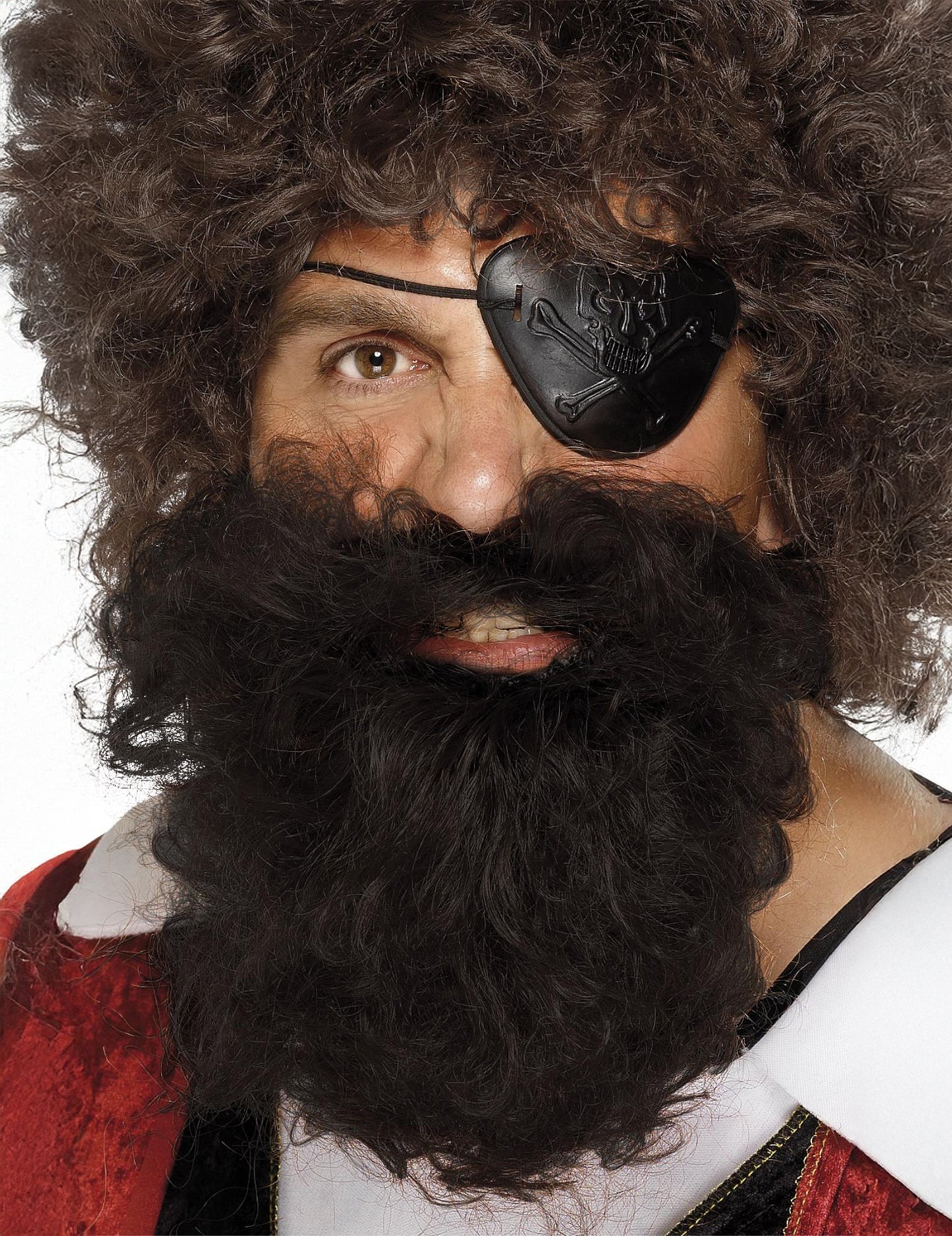 Pánske hnedé pirátske brady