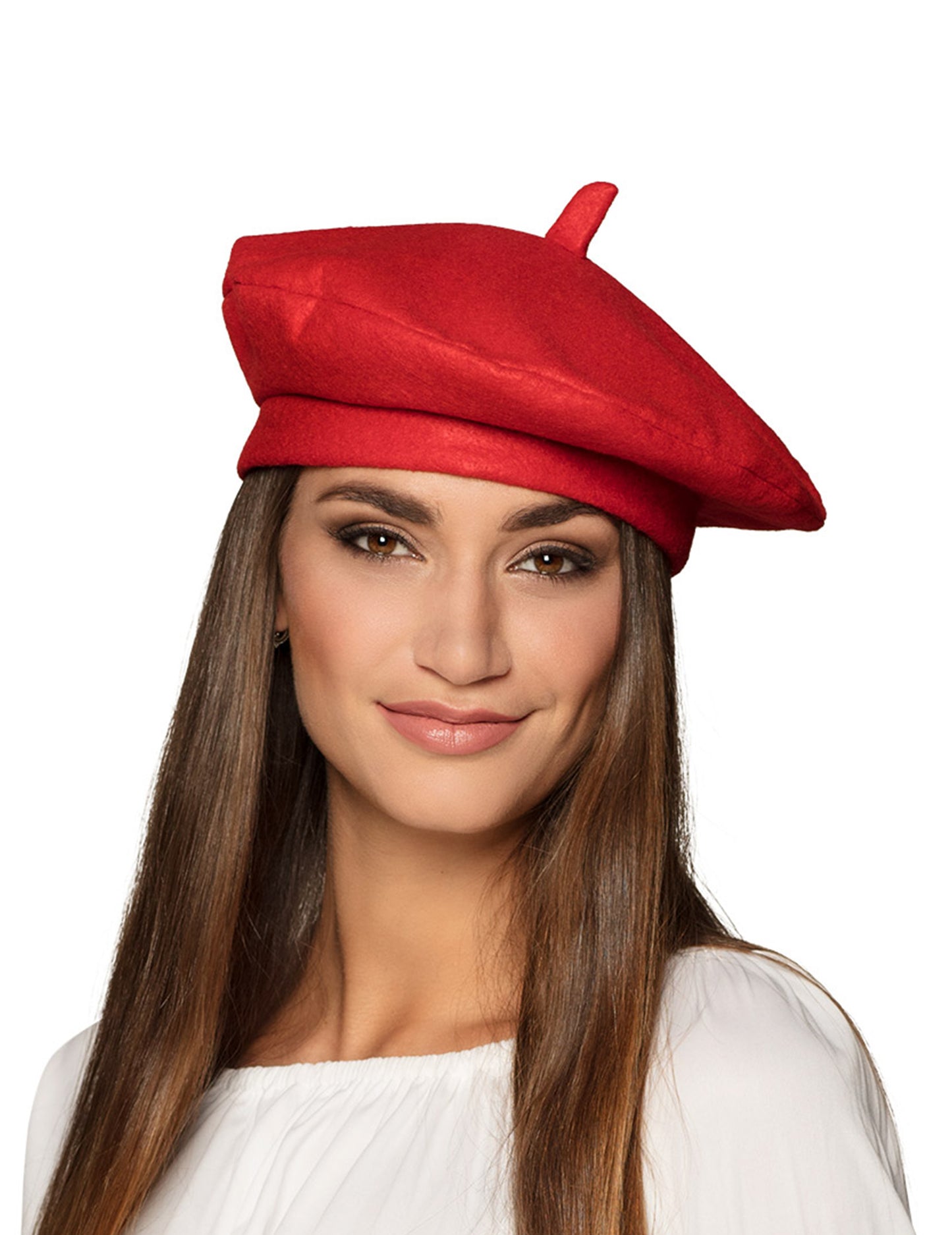 Dospelý červený baskický baret