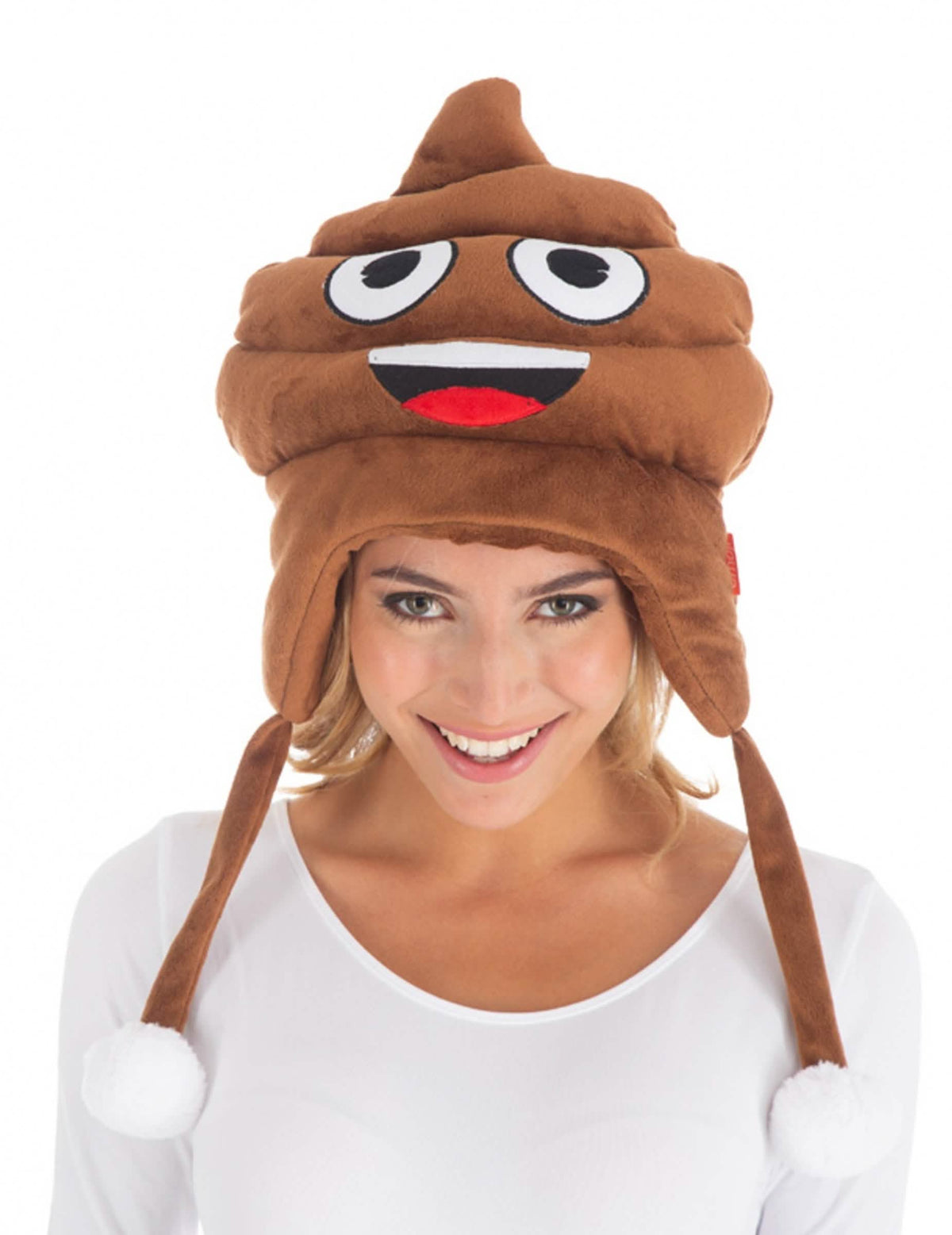 Čelný pohľad na čiapku Emoji™
