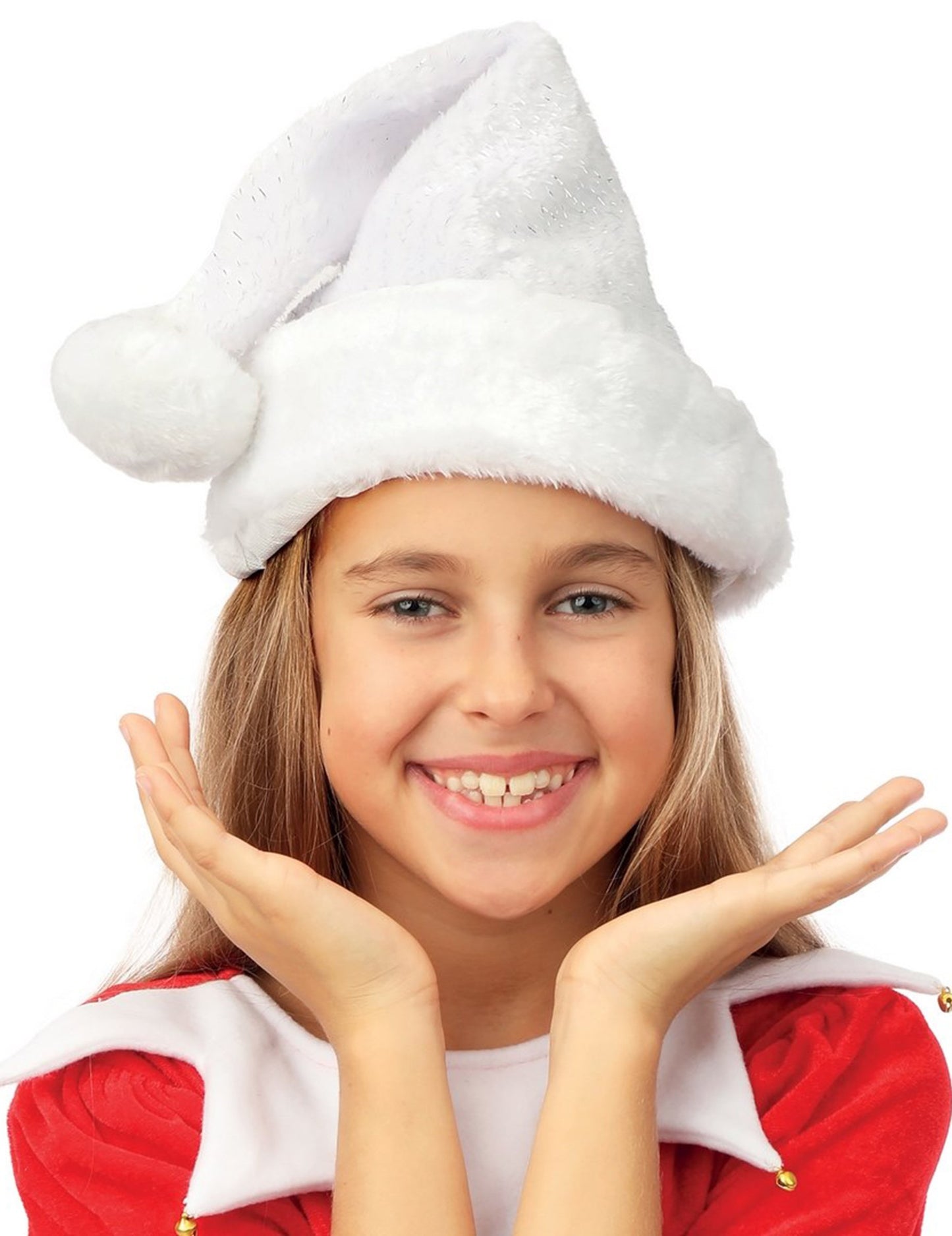 Santa Claus Bonnet Silver Deti