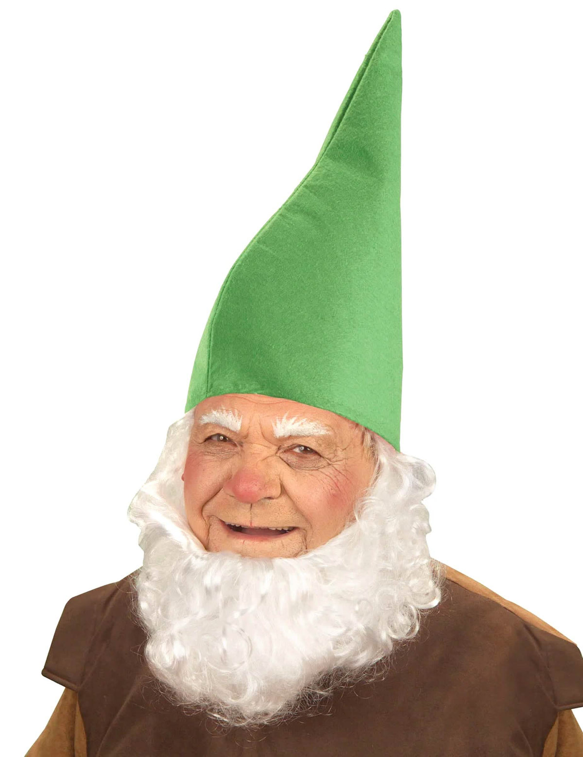 Klobúk škriatka pre dospelého zelená