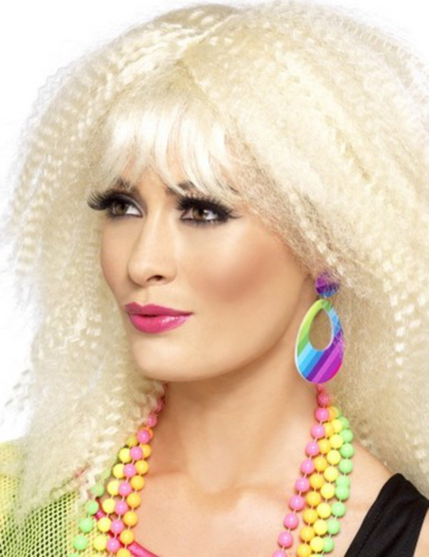 Viacfarebné náušnice žien