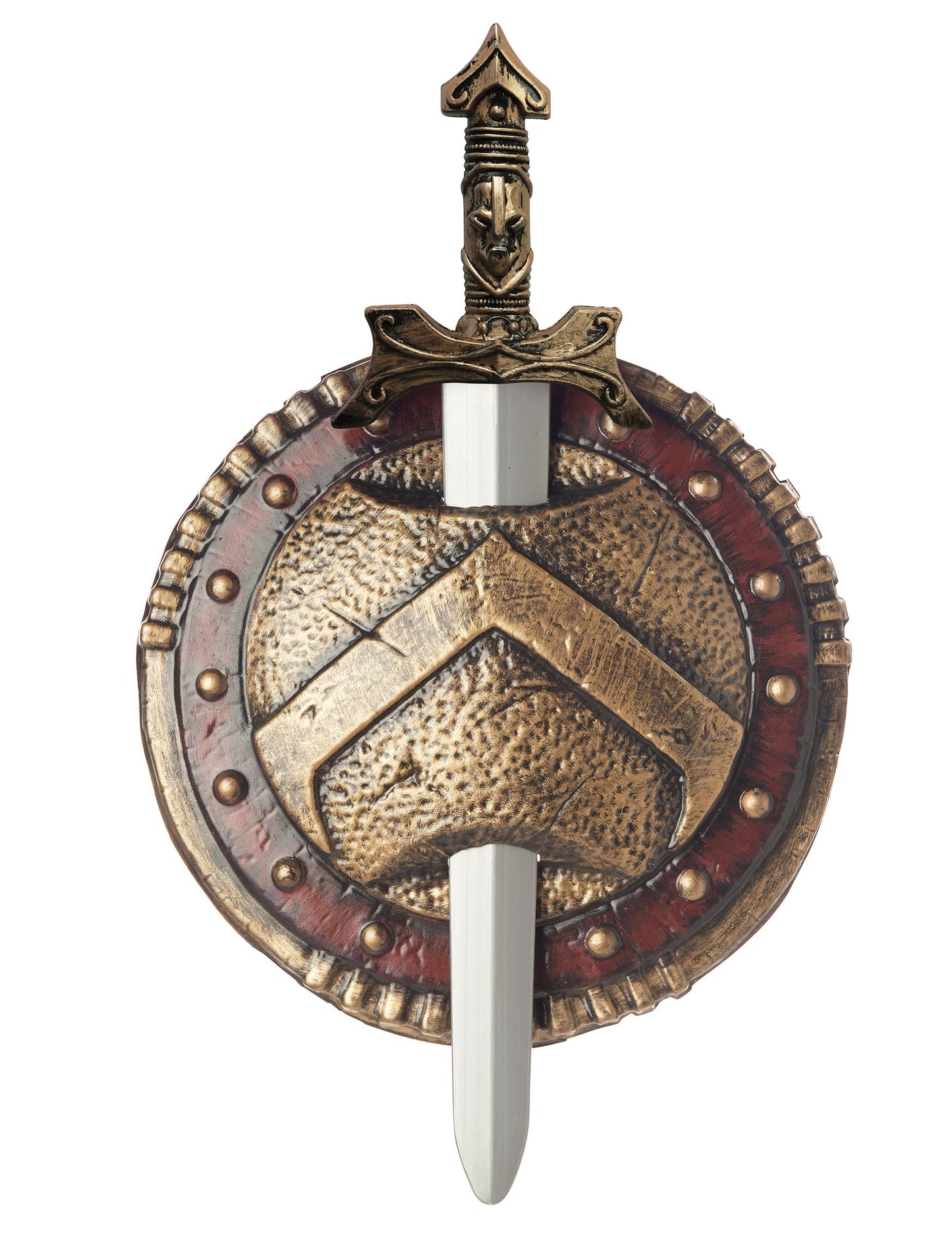 Plastový spartan štít a spartánska rýchlosť