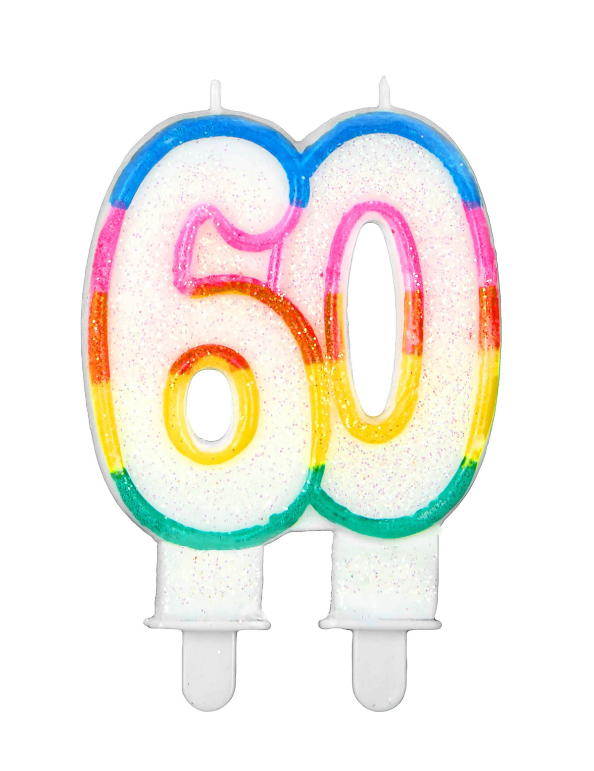 Narodeninová sviečka číslo 60