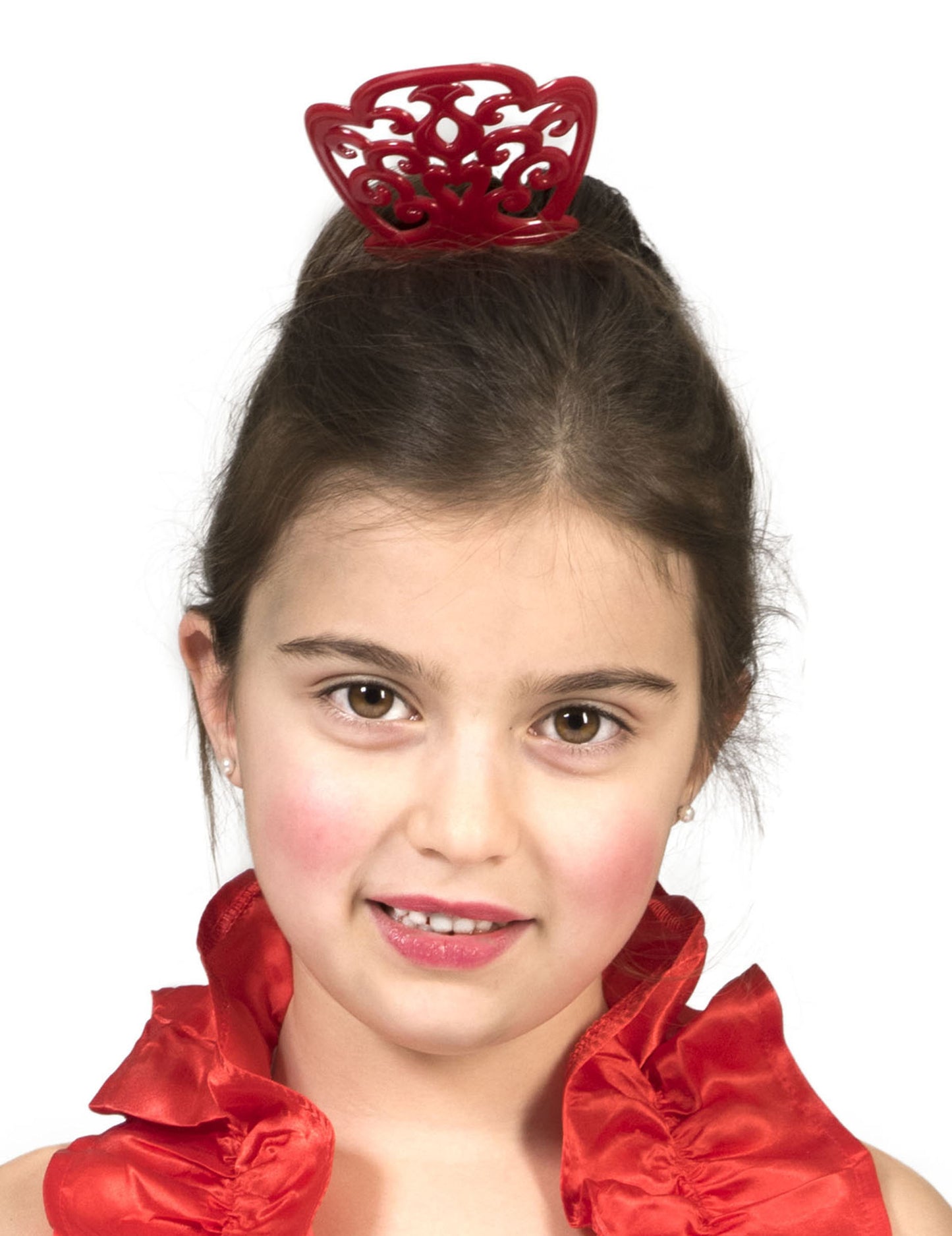 Španielsky plastový vretená na vlasy