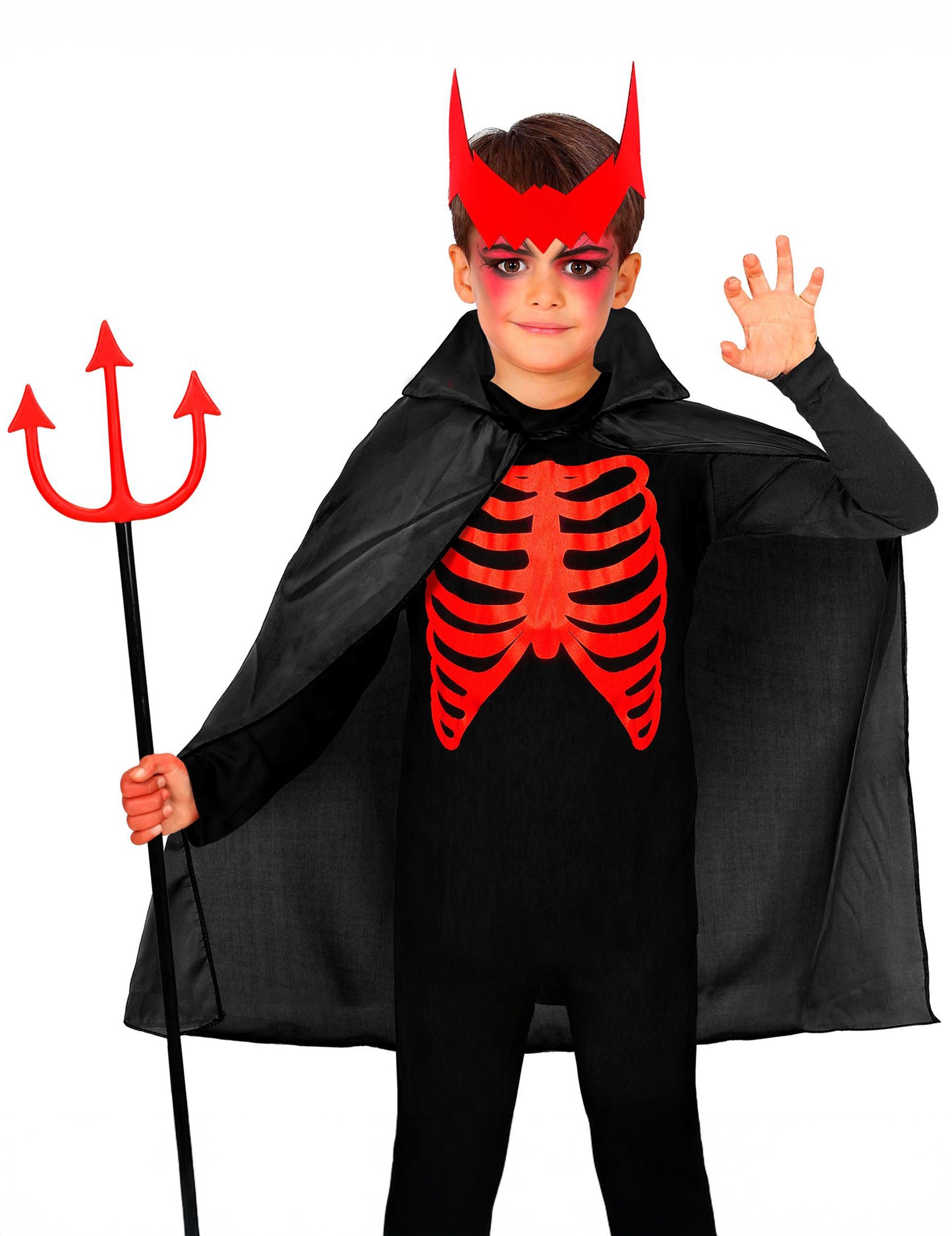 Detský čierny mys 60 cm