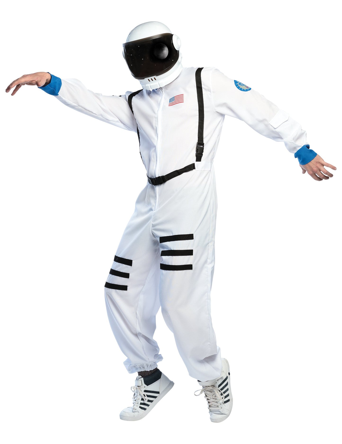 Prilba pre dospelých bielych astronautov