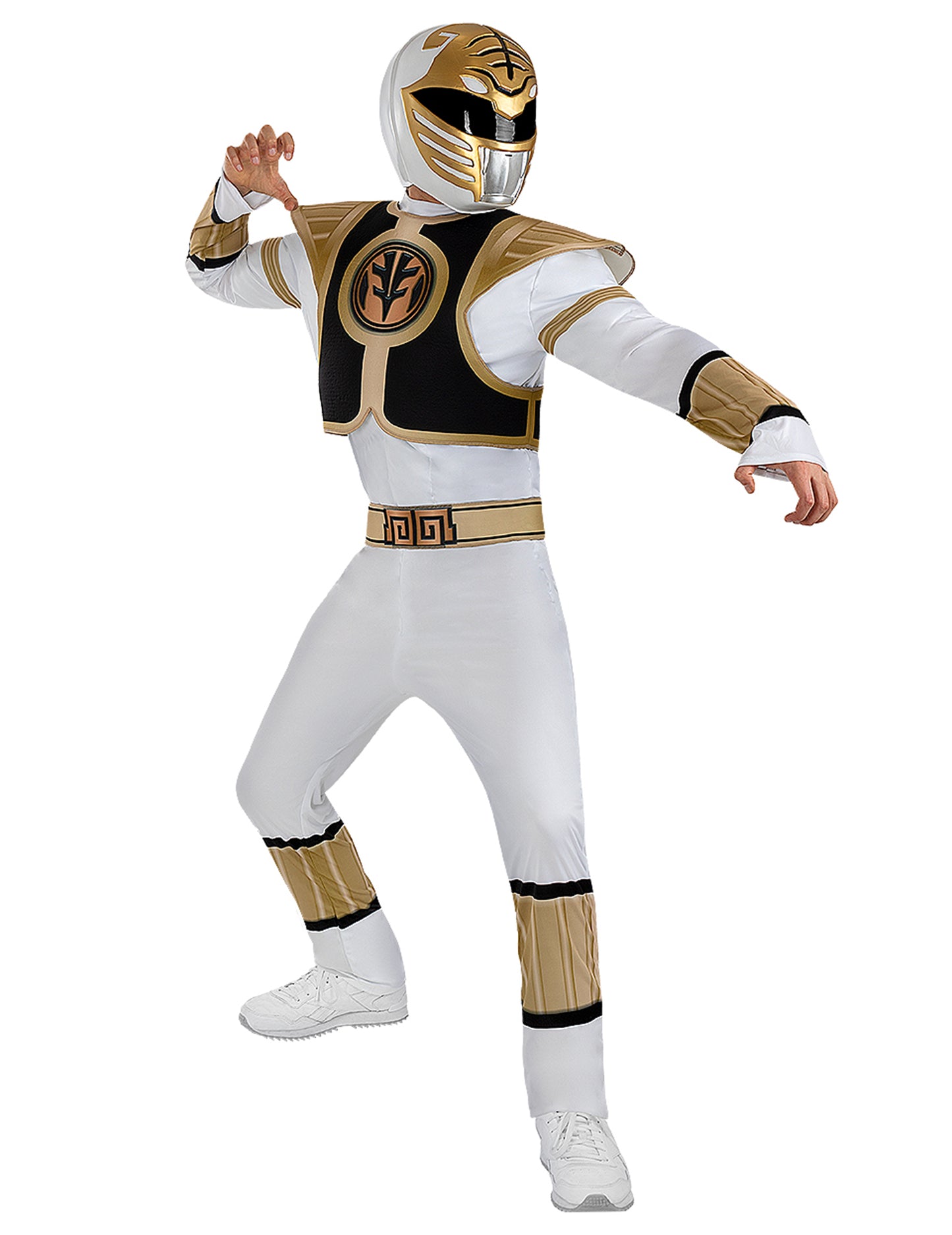 Prilba White Power Ranger pre dospelých