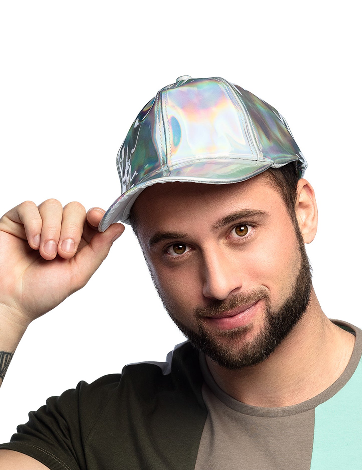 Dospelé dúhové strieborné čiapky