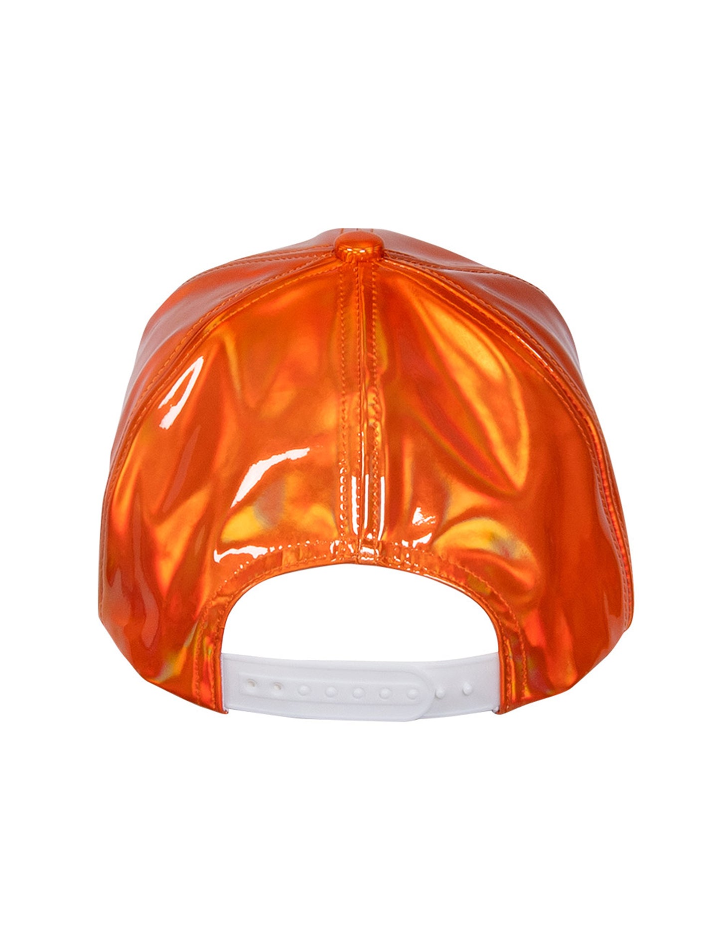 Oranžová holografická čiapka